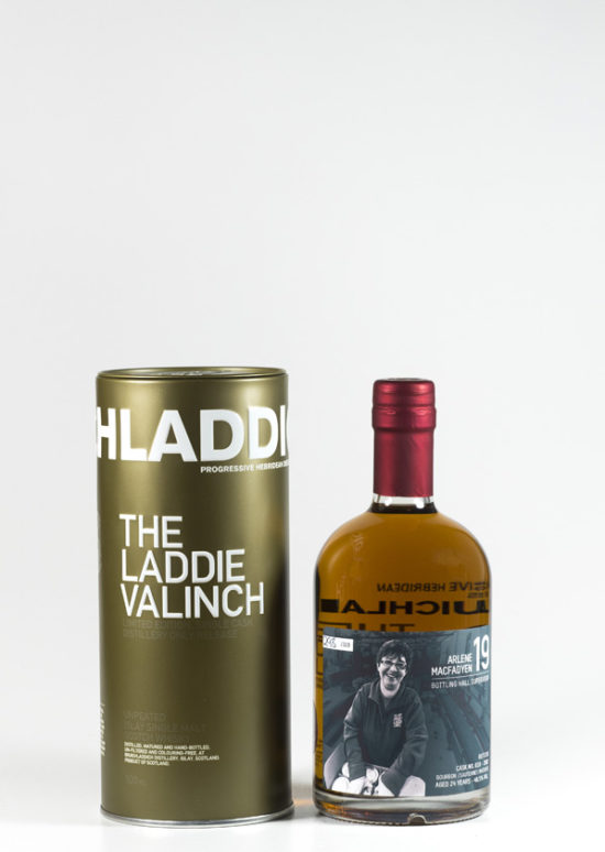 Bottle of Bruichladdich Laddie Crew Valinch 19 24 Year Old Whisky